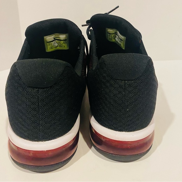 Nike Air Max Sequent 2 Men's running shoes Size 12.5 US Red/Black 852461-006 - Picture 2 of 9